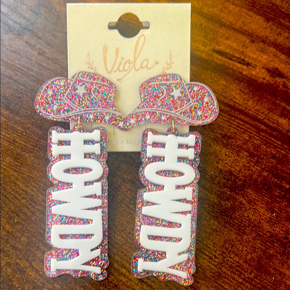 Viola Colorful HOWDY Earrings